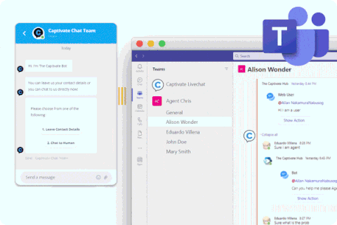 Image 01 - Live-Chat-To-Customers-in-teams-or-slack